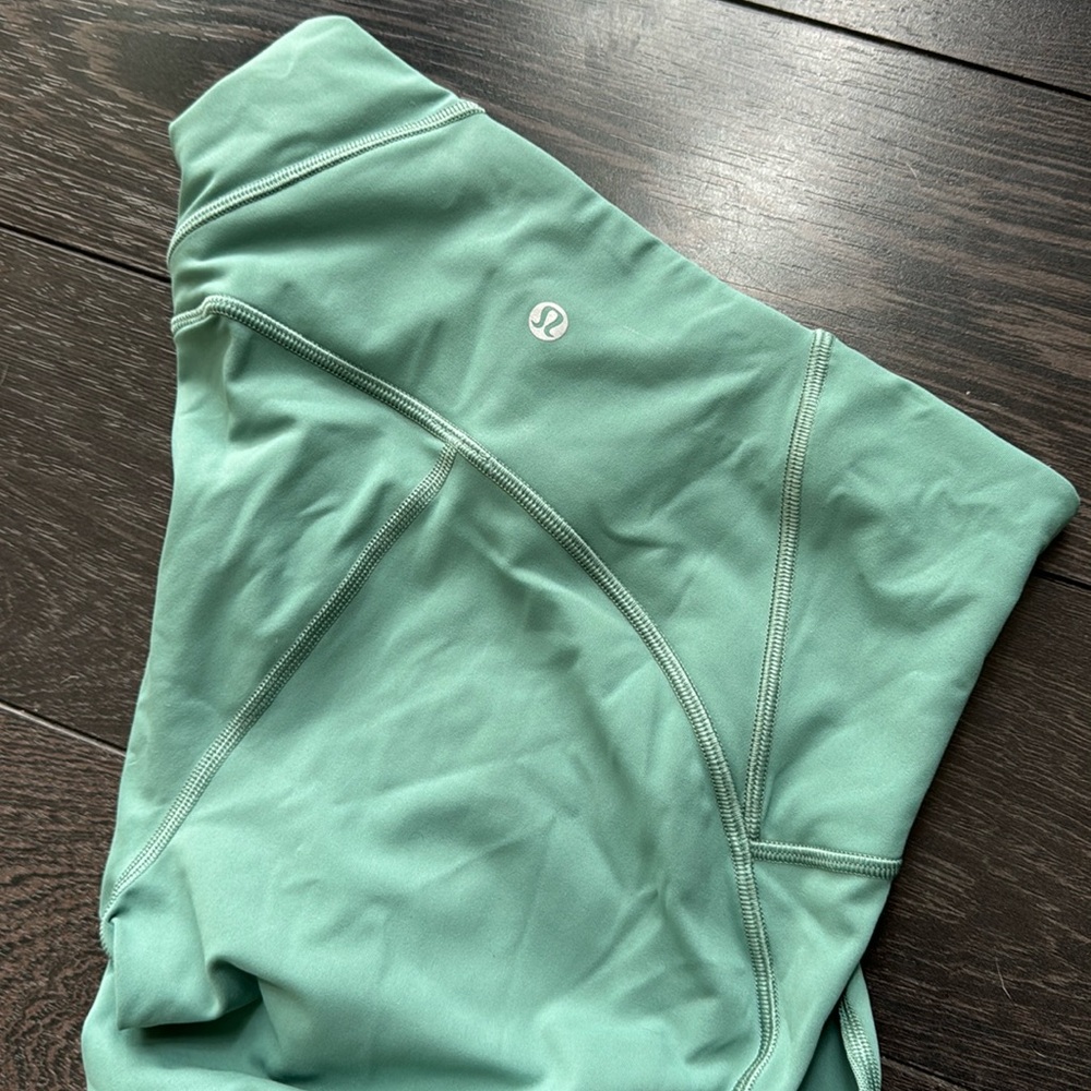 Lululemon mint high rise leggings